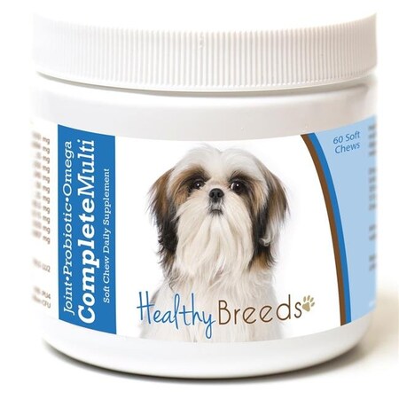 Healthy Breeds Healthy Breeds 192959009125 Shih Tzu all in one Multivitamin Soft Chew - 60 Count 192959009125